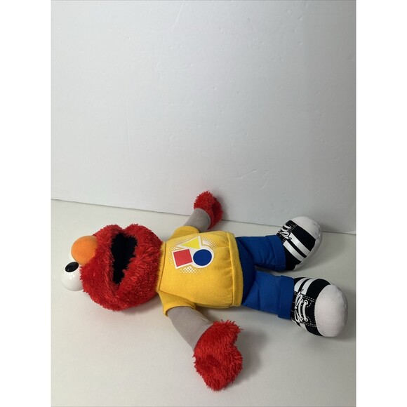 Playskool Sesame Street Elmo SHAPES COLORS Learning Plush Doll Talking Hasbro - Picture 2 of 9